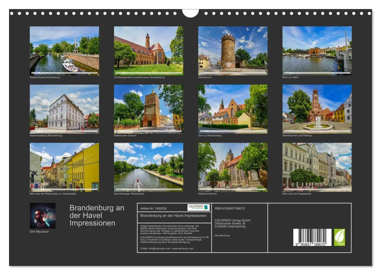 Bild: 9783457789070 | Brandenburg an der Havel Impressionen (Wandkalender 2026 DIN A3...