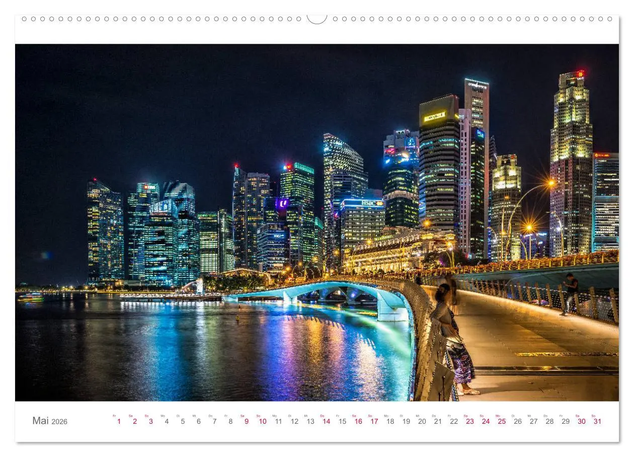 Bild: 9783457859070 | Singapur, Metropole in Asien (Wandkalender 2026 DIN A2 quer),...