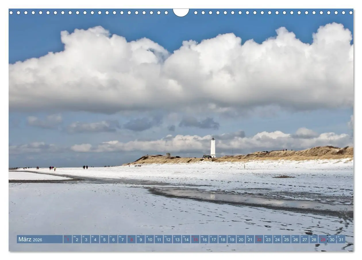 Bild: 9783457929070 | Blåvand - Sonne, Meer und Strand (Wandkalender 2026 DIN A3 quer),...