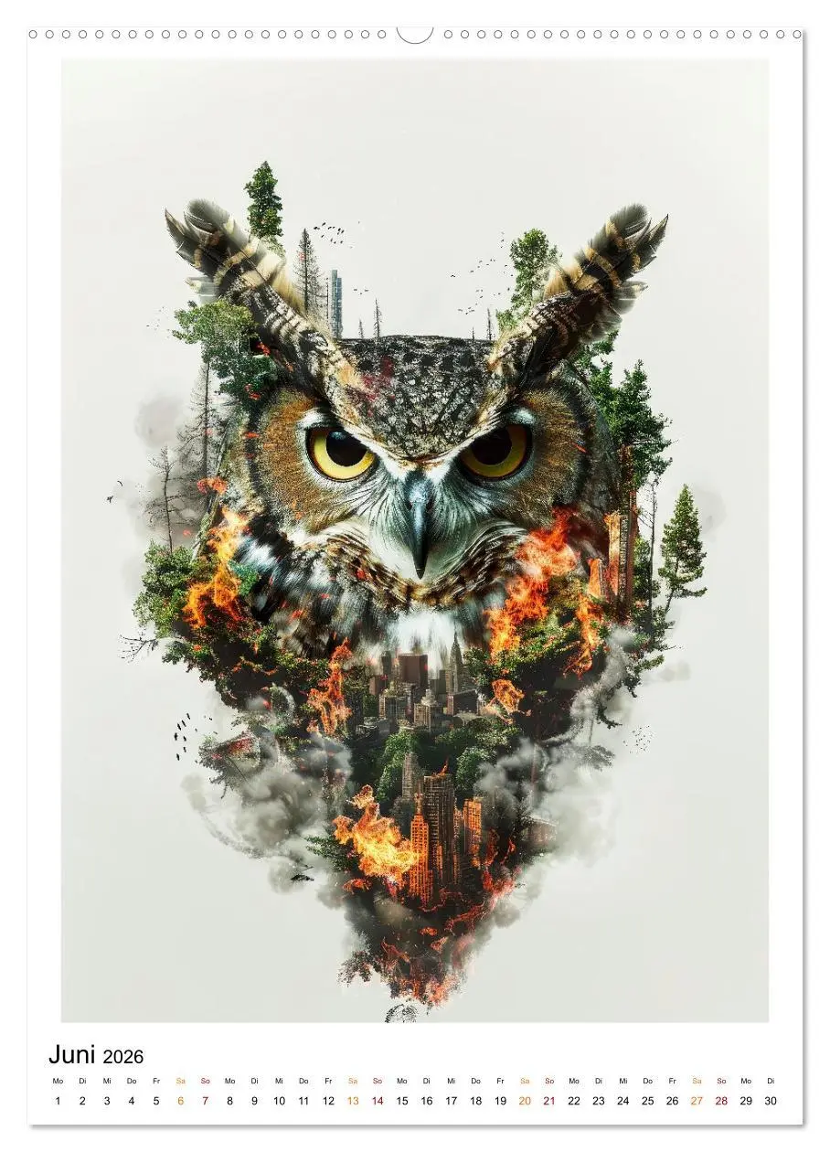 Bild: 9783516259070 | Unsere Umwelt leidet (hochwertiger Premium Wandkalender 2026 DIN A2...