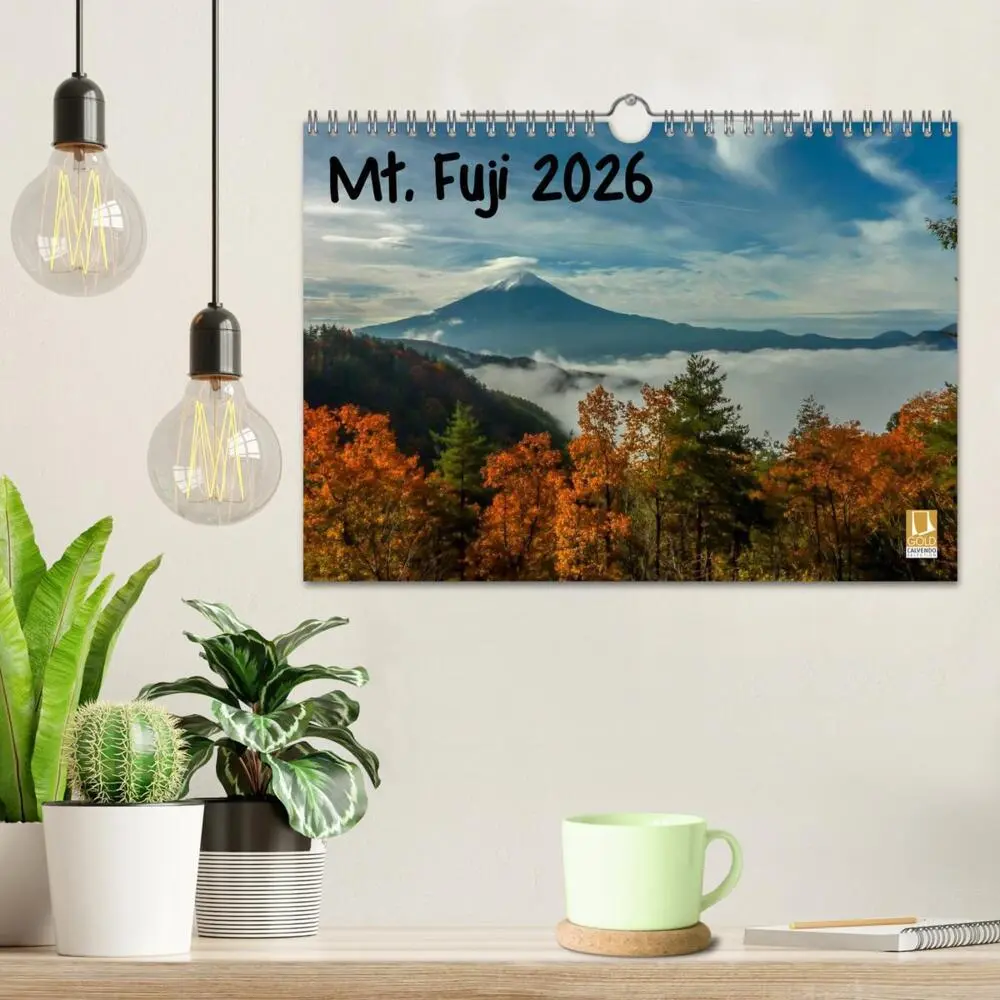 Bild: 9783516569070 | Mt. Fuji 2026 (Wall Calendar 2026 DIN A4 landscape), CALVENDO 12...