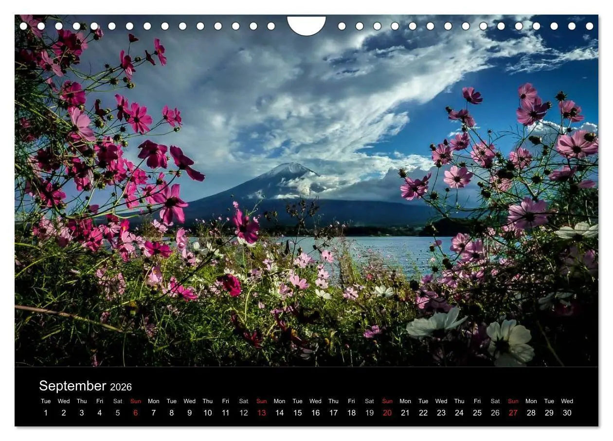 Bild: 9783516569070 | Mt. Fuji 2026 (Wall Calendar 2026 DIN A4 landscape), CALVENDO 12...