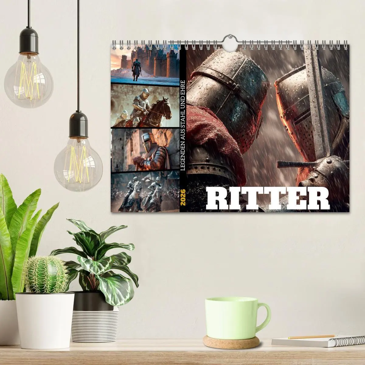 Bild: 9783516709070 | Ritter - Legenden aus Stahl und Ehre (Wandkalender 2026 DIN A4...