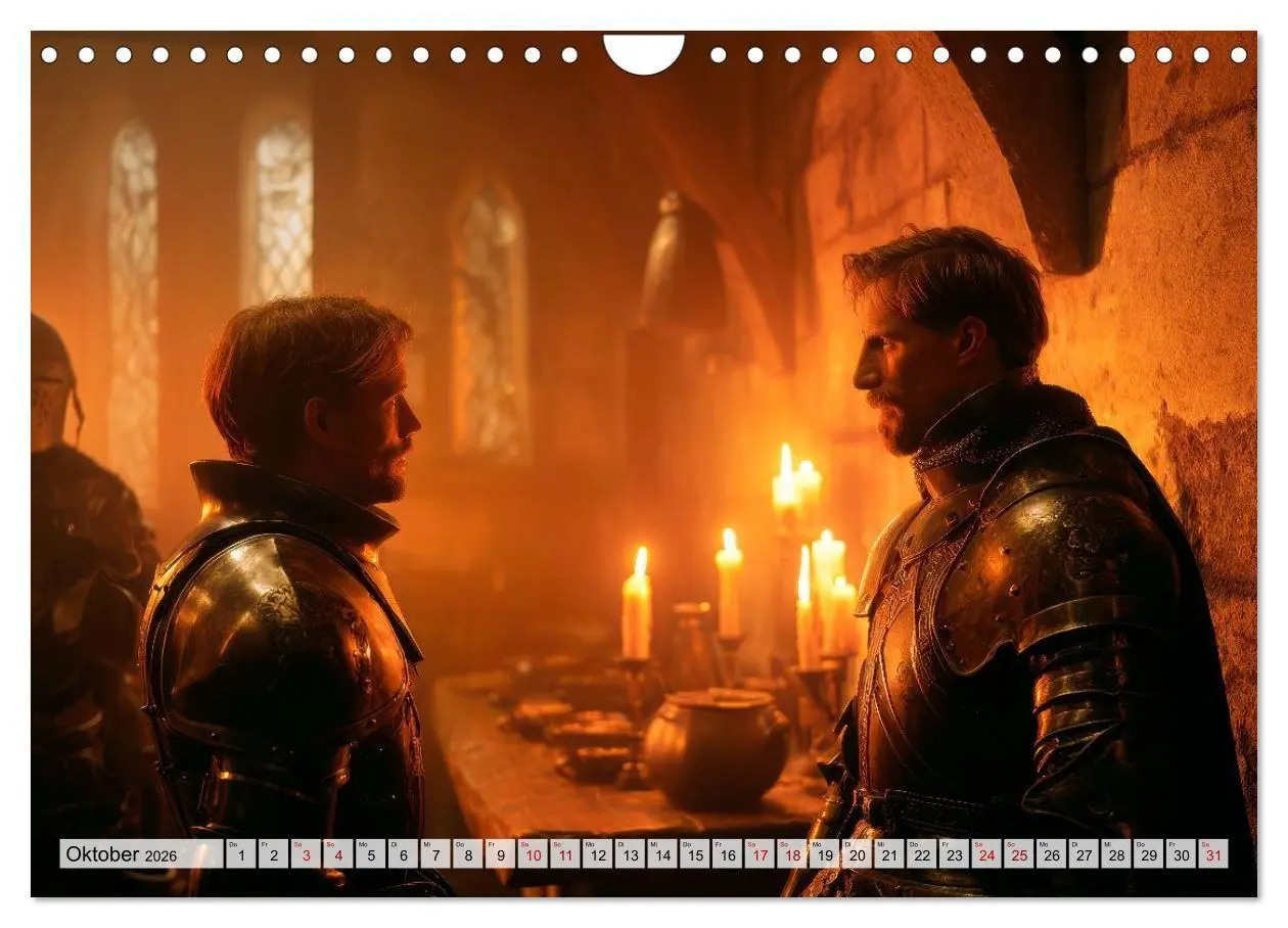 Bild: 9783516709070 | Ritter - Legenden aus Stahl und Ehre (Wandkalender 2026 DIN A4...