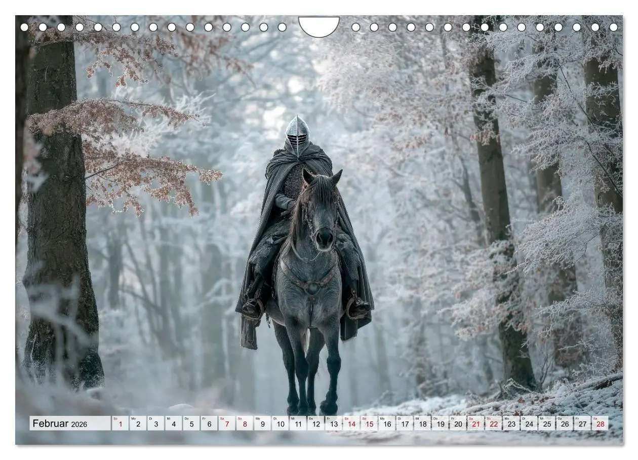 Bild: 9783516709070 | Ritter - Legenden aus Stahl und Ehre (Wandkalender 2026 DIN A4...