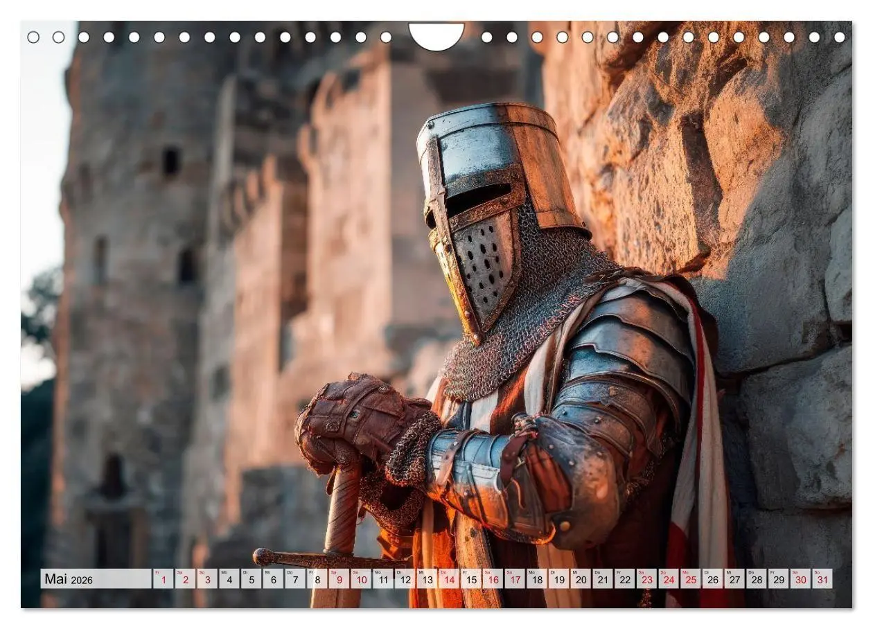 Bild: 9783516709070 | Ritter - Legenden aus Stahl und Ehre (Wandkalender 2026 DIN A4...