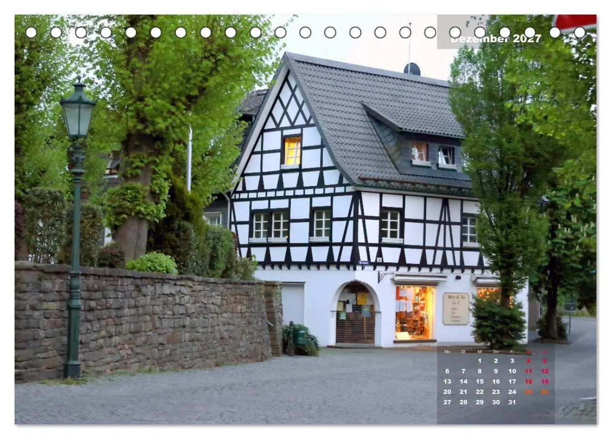 Bild: 9783569729070 | Bilderbogen Bergisches Land (Tischkalender 2027 DIN A5 quer),...