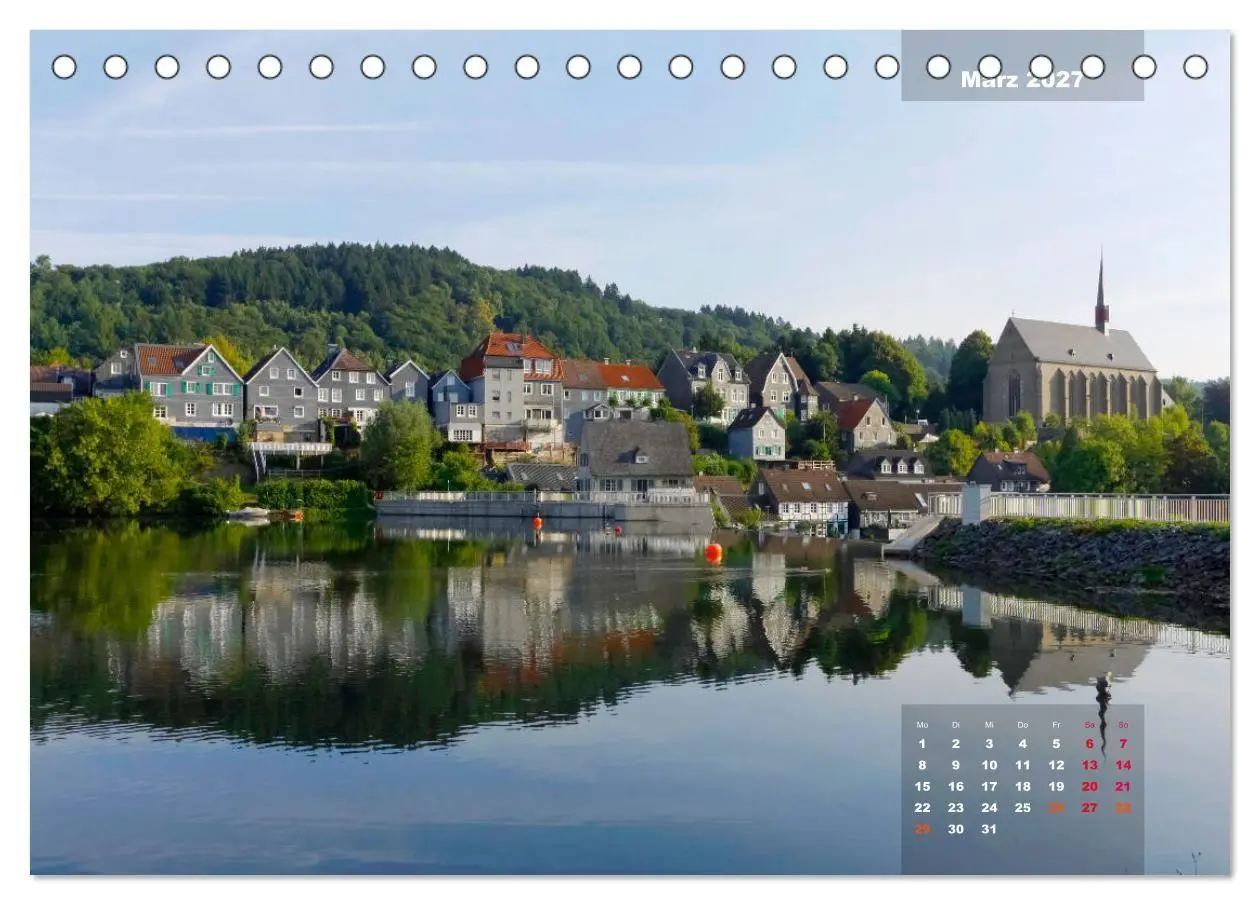 Bild: 9783569729070 | Bilderbogen Bergisches Land (Tischkalender 2027 DIN A5 quer),...