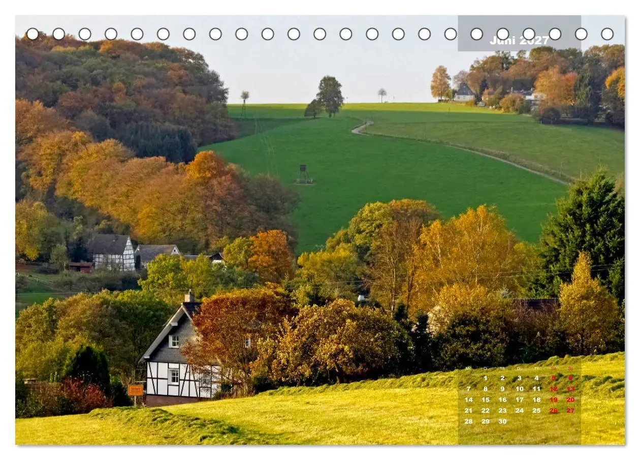 Bild: 9783569729070 | Bilderbogen Bergisches Land (Tischkalender 2027 DIN A5 quer),...