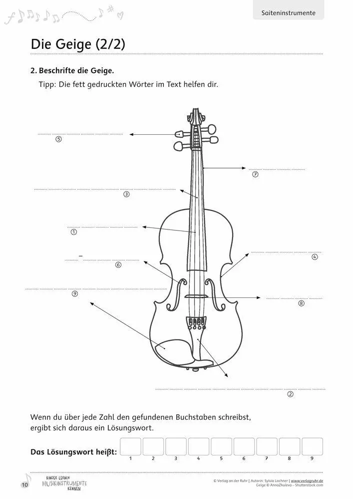 Bild: 9783834669070 | Kinder lernen Musikinstrumente kennen - Klasse 3/4 | Sylvia Lochner