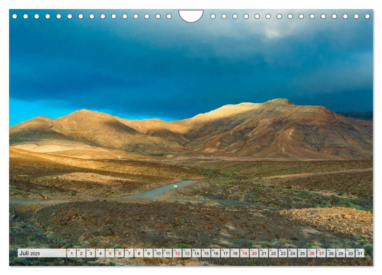 Bild: 9783435139170 | Fuerteventura Sand und bunte Farben (Wandkalender 2025 DIN A4...