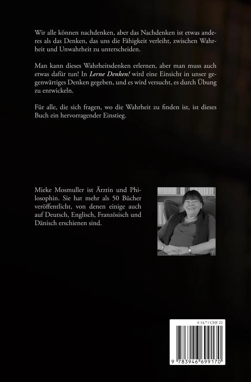 Rückseite: 9783946699170 | Lerne Denken! | Mieke Mosmuller | Taschenbuch | 112 S. | Deutsch