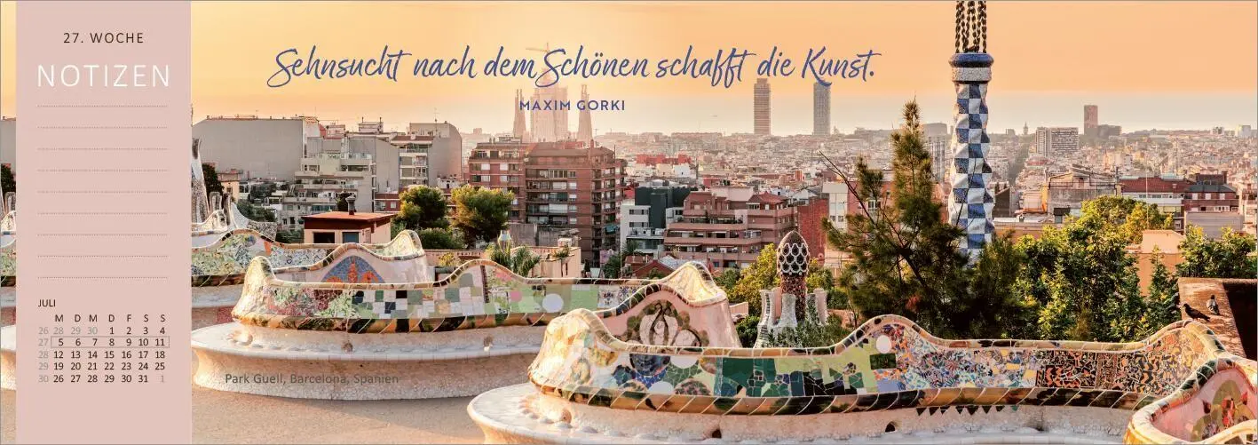 Bild: 4014489139270 | Tischkalender Reiseträume 2027 | Kalender | 128 S. | Deutsch | 2027