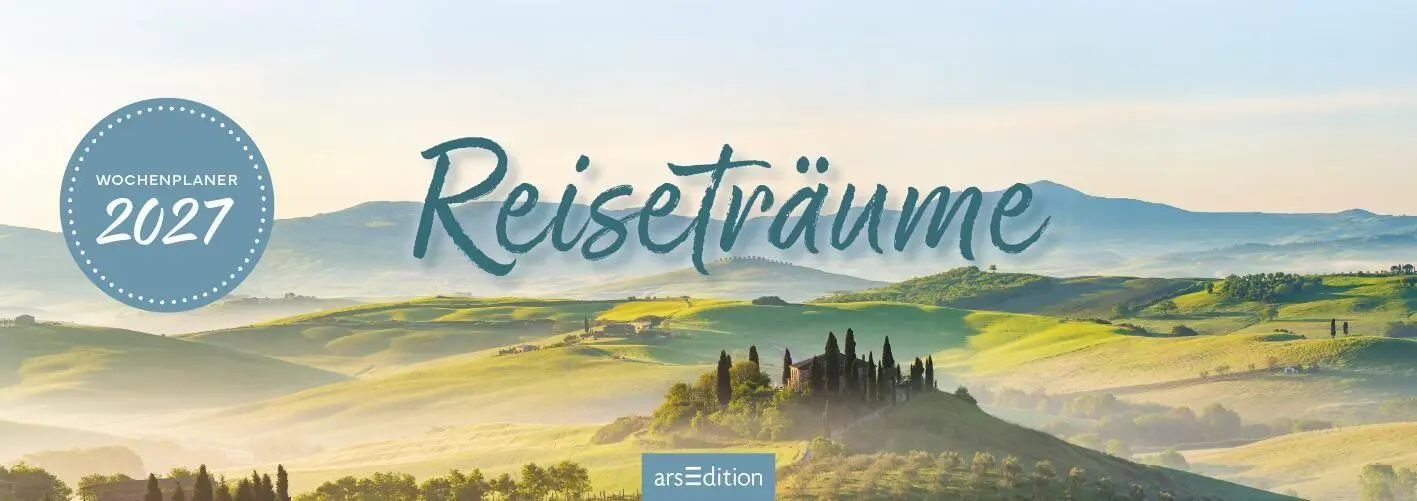 Bild: 4014489139270 | Tischkalender Reiseträume 2027 | Kalender | 128 S. | Deutsch | 2027