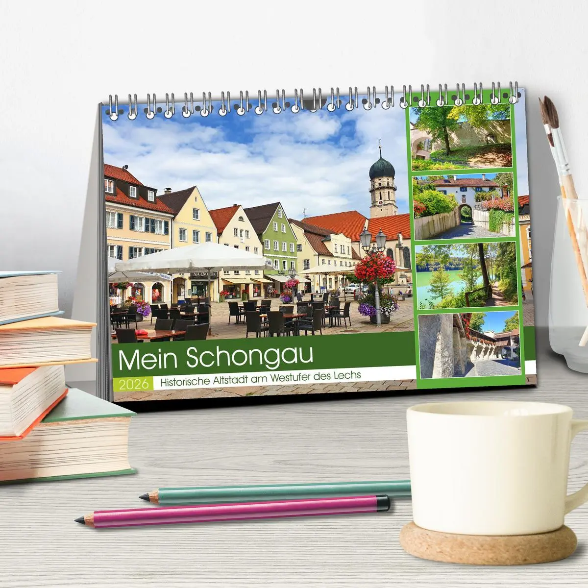 Bild: 9783457529270 | Mein Schongau - Historische Altstadt am Westufer des Lechs...
