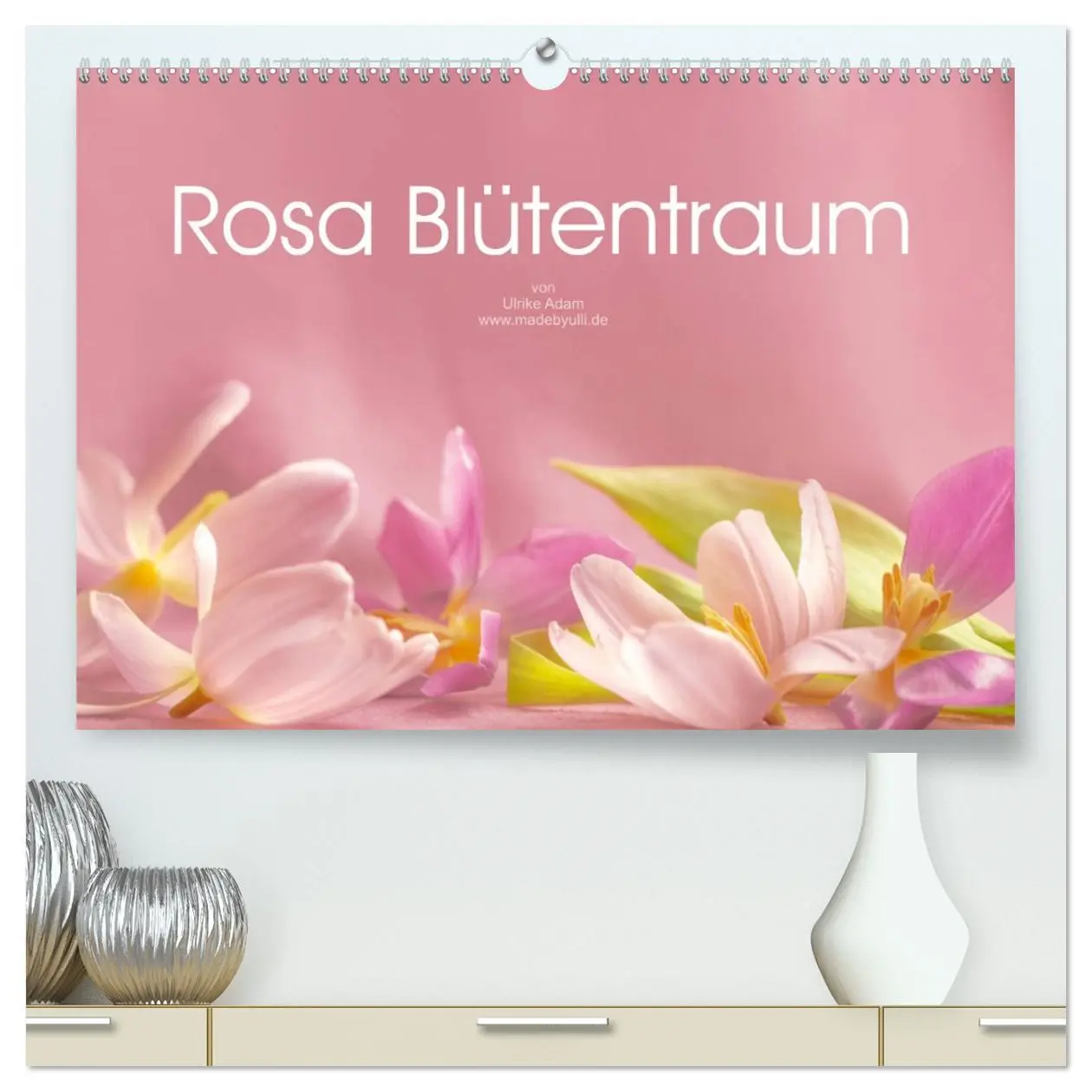 Cover: 9783457699270 | Rosa Blütentraum (hochwertiger Premium Wandkalender 2026 DIN A2...