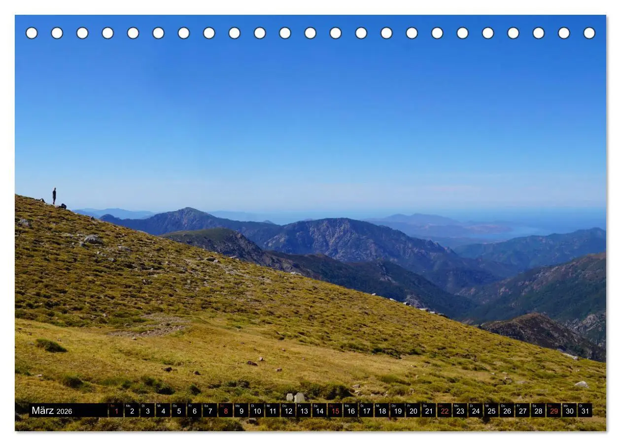 Bild: 9783457839270 | Korsikas wilder Norden. GR20 Impressionen (Tischkalender 2026 DIN...