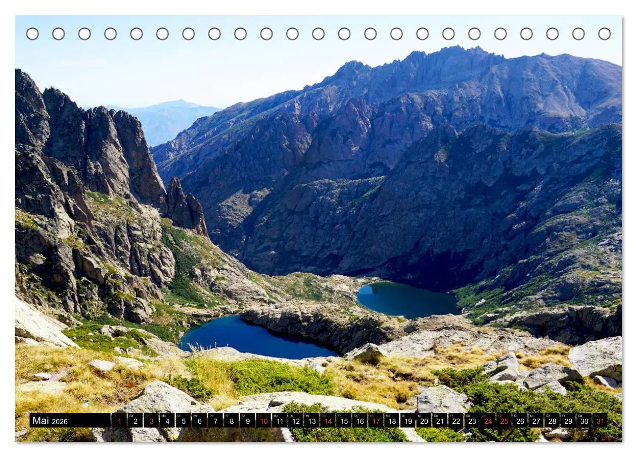 Bild: 9783457839270 | Korsikas wilder Norden. GR20 Impressionen (Tischkalender 2026 DIN...