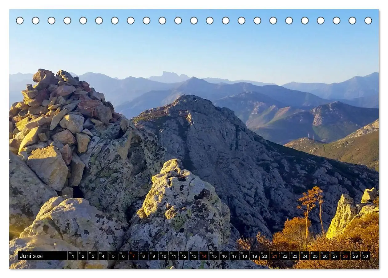 Bild: 9783457839270 | Korsikas wilder Norden. GR20 Impressionen (Tischkalender 2026 DIN...