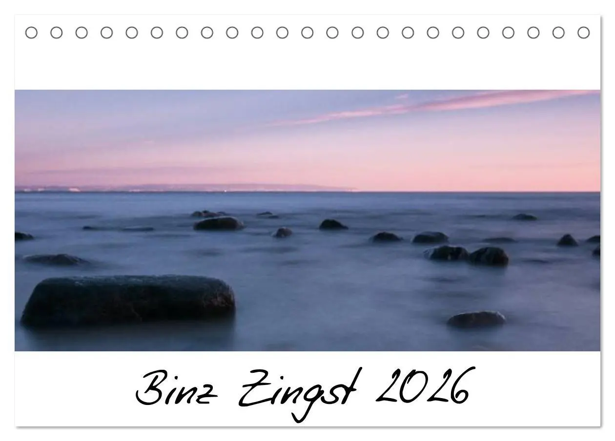 Cover: 9783516169270 | Binz Zingst 2026 (Tischkalender 2026 DIN A5 quer), CALVENDO...