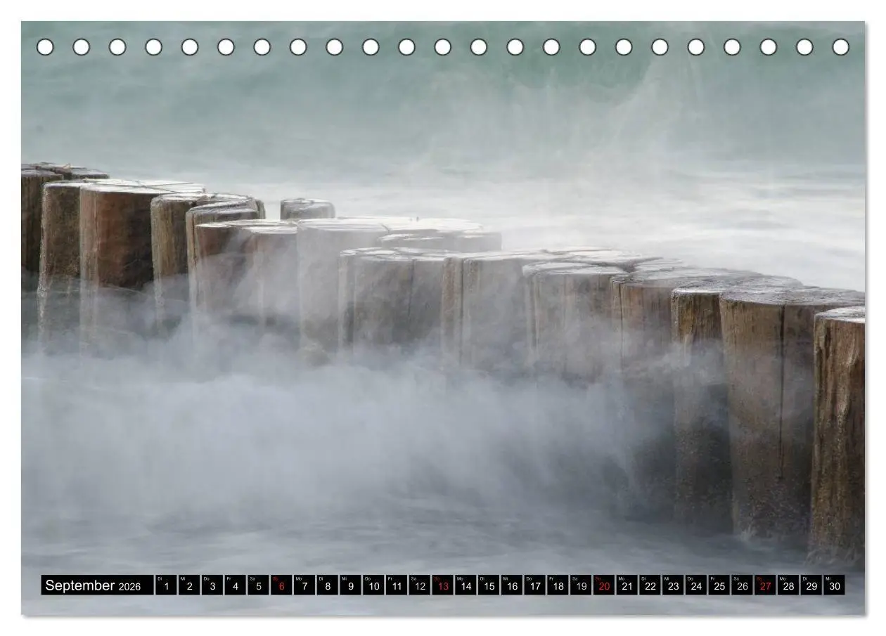 Bild: 9783516169270 | Binz Zingst 2026 (Tischkalender 2026 DIN A5 quer), CALVENDO...