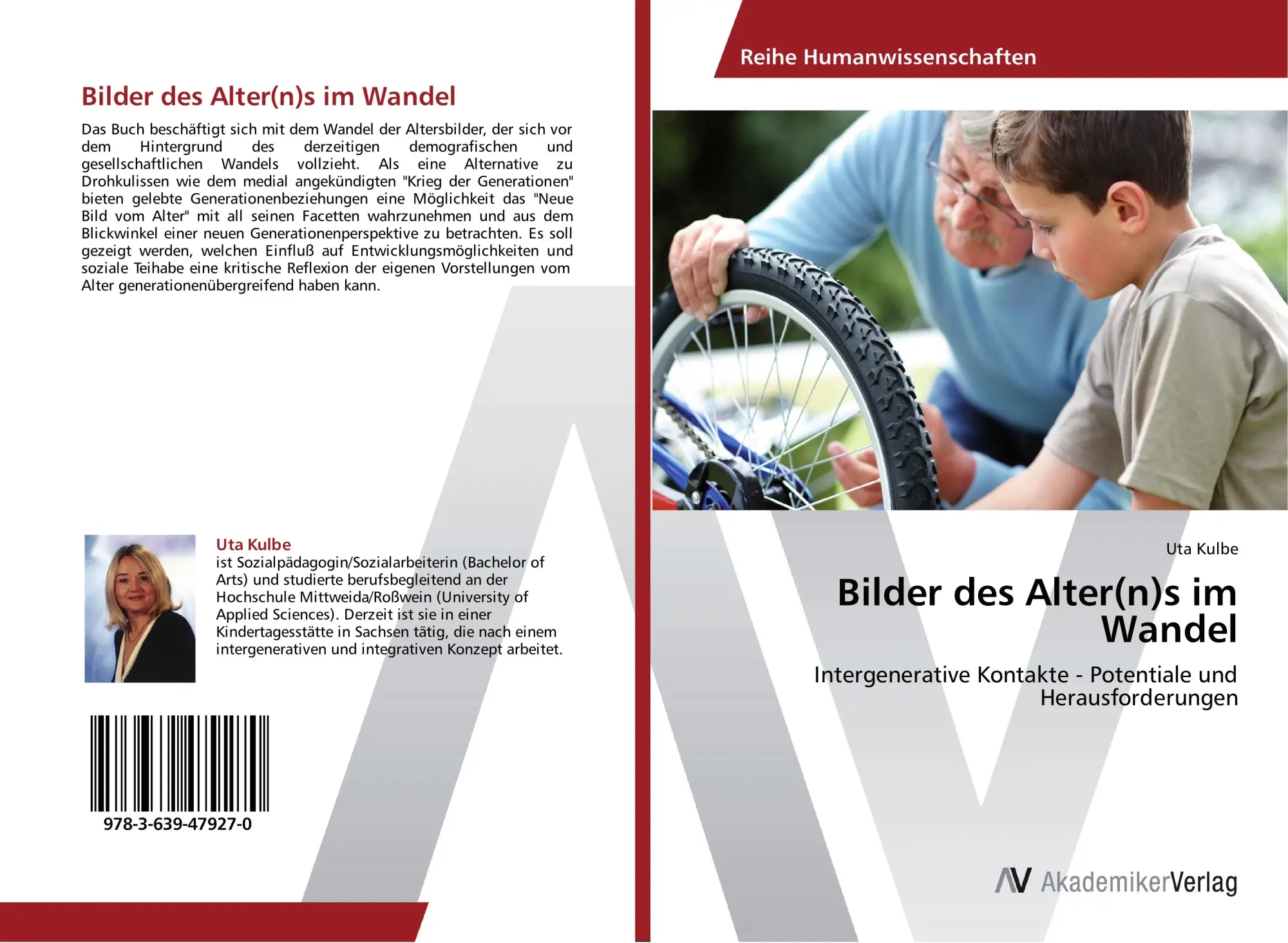 Cover: 9783639479270 | Bilder des Alter(n)s im Wandel | Uta Kulbe | Taschenbuch | Paperback