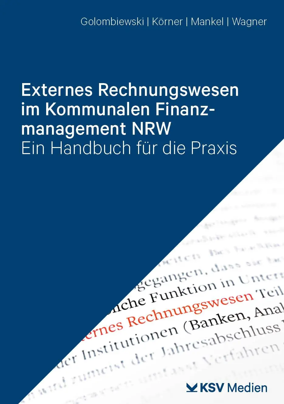 Cover: 9783829319270 | Handbuch Externes Rechnungswesen | im kommunalen Finanzmanagement NRW