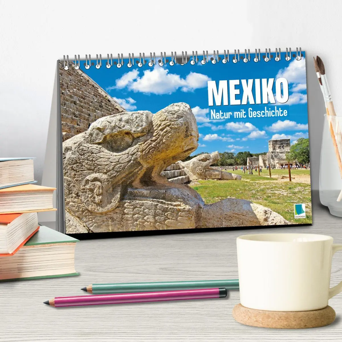 Bild: 9783457519370 | Mexiko: Natur mit Geschichte (Tischkalender 2026 DIN A5 quer),...