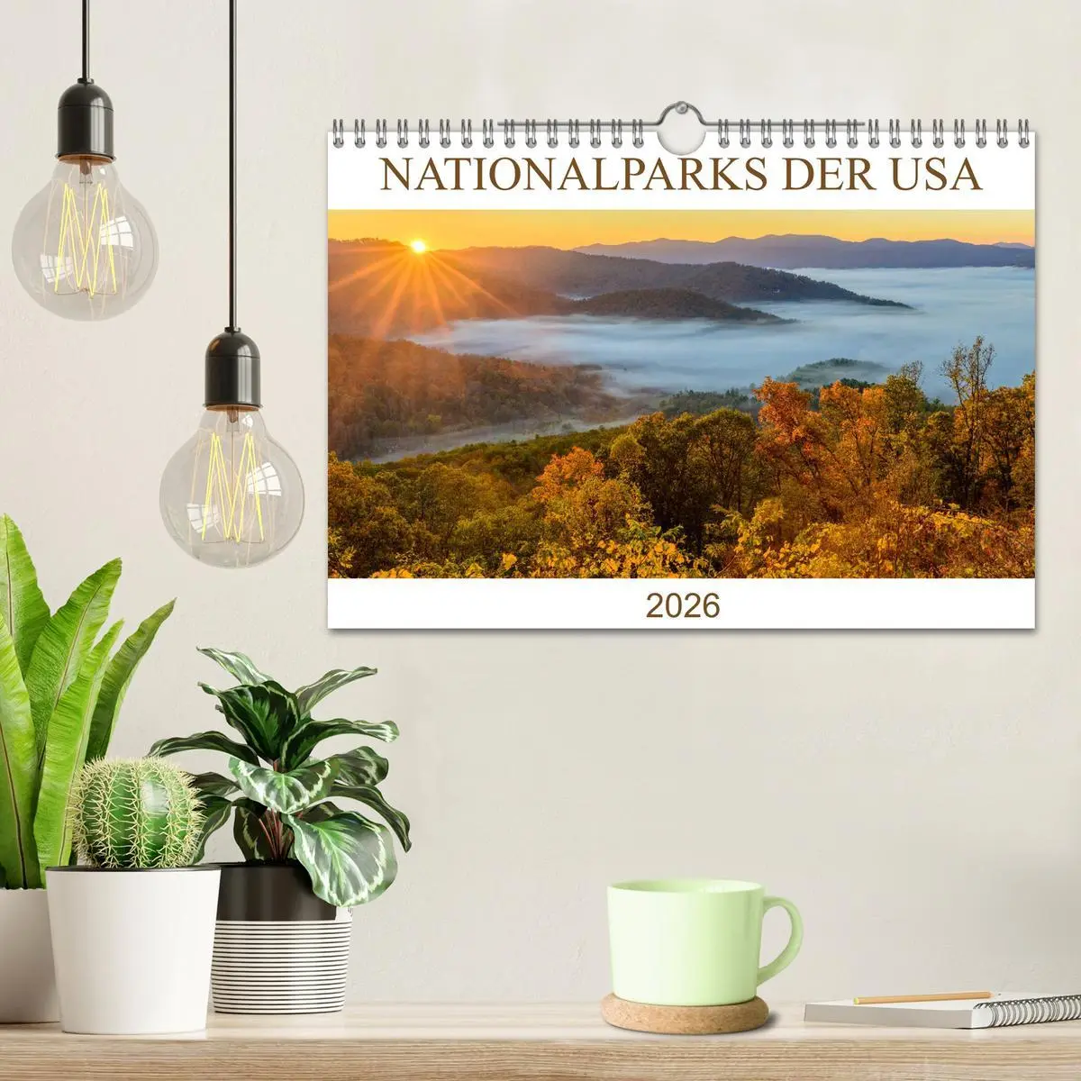 Bild: 9783457689370 | Nationalparks der USA (Wandkalender 2026 DIN A4 quer), CALVENDO...
