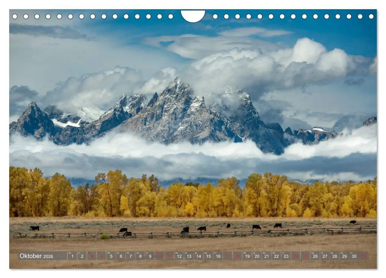 Bild: 9783457689370 | Nationalparks der USA (Wandkalender 2026 DIN A4 quer), CALVENDO...