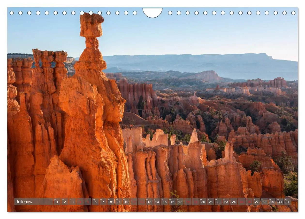 Bild: 9783457689370 | Nationalparks der USA (Wandkalender 2026 DIN A4 quer), CALVENDO...