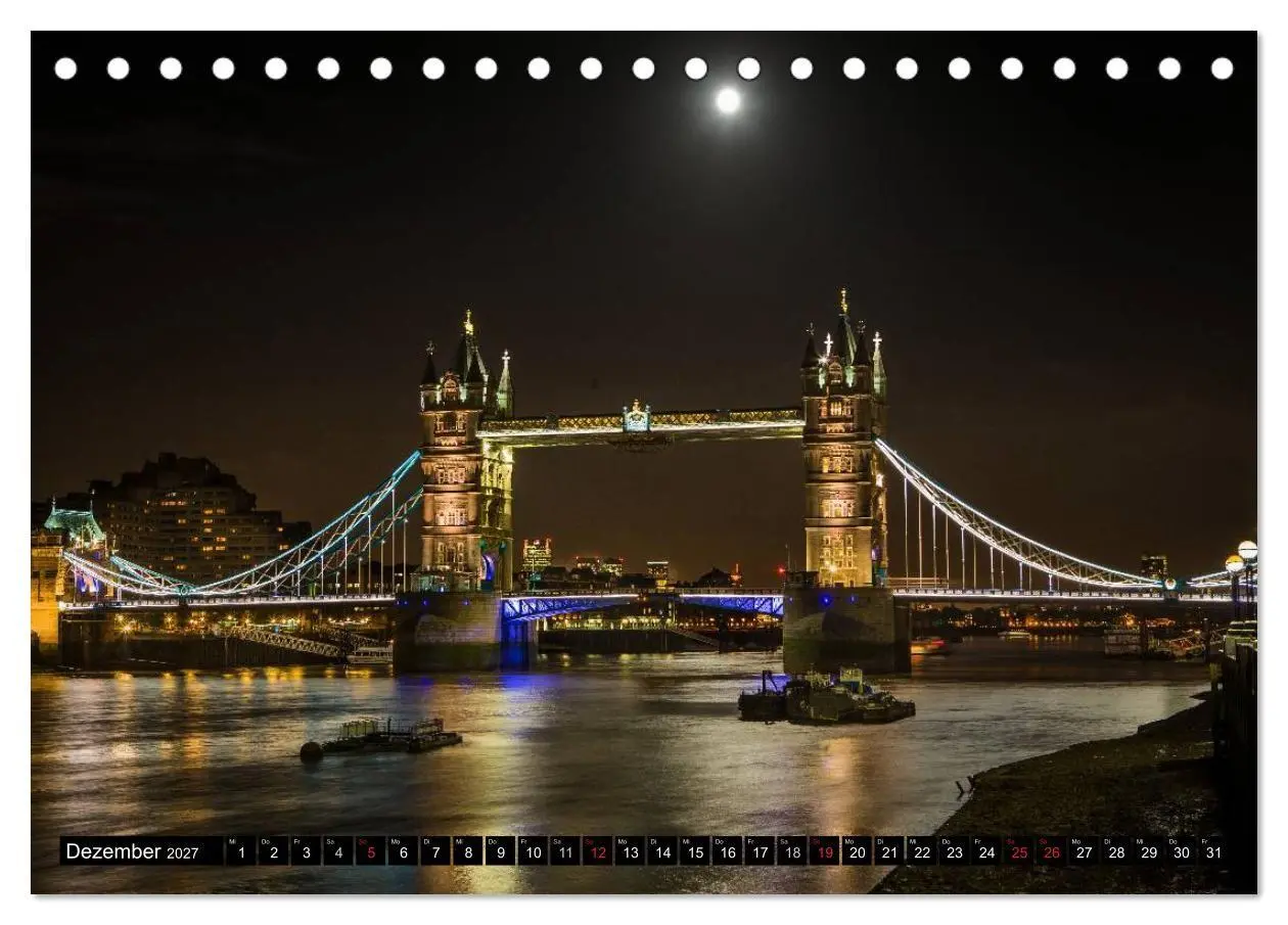 Bild: 9783594069370 | Wundervolles London (Tischkalender 2027 DIN A5 quer), CALVENDO...