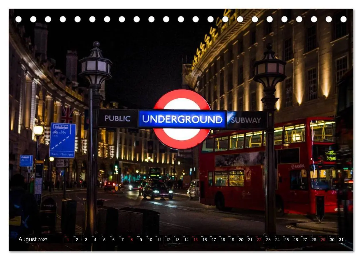 Bild: 9783594069370 | Wundervolles London (Tischkalender 2027 DIN A5 quer), CALVENDO...