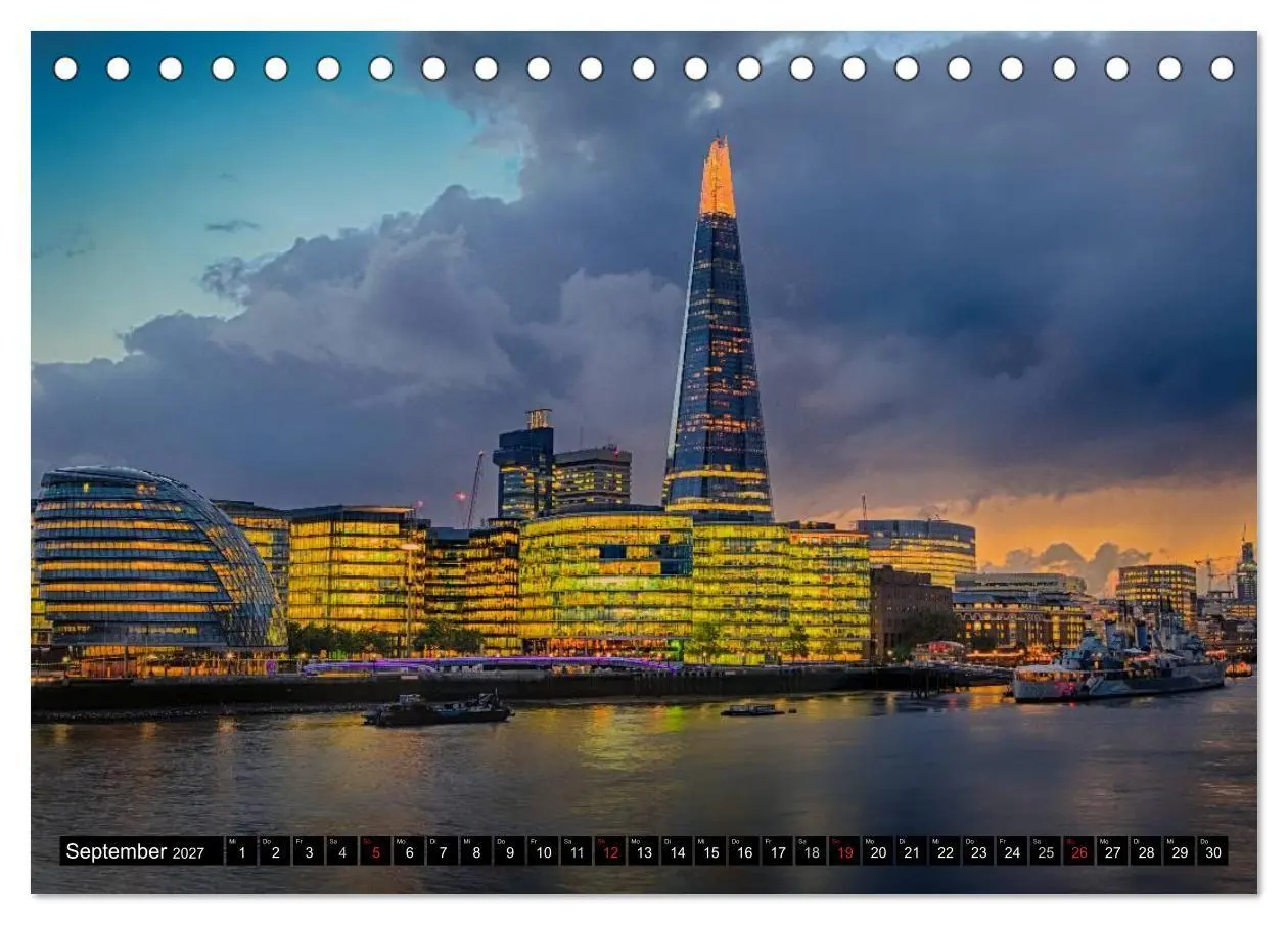Bild: 9783594069370 | Wundervolles London (Tischkalender 2027 DIN A5 quer), CALVENDO...