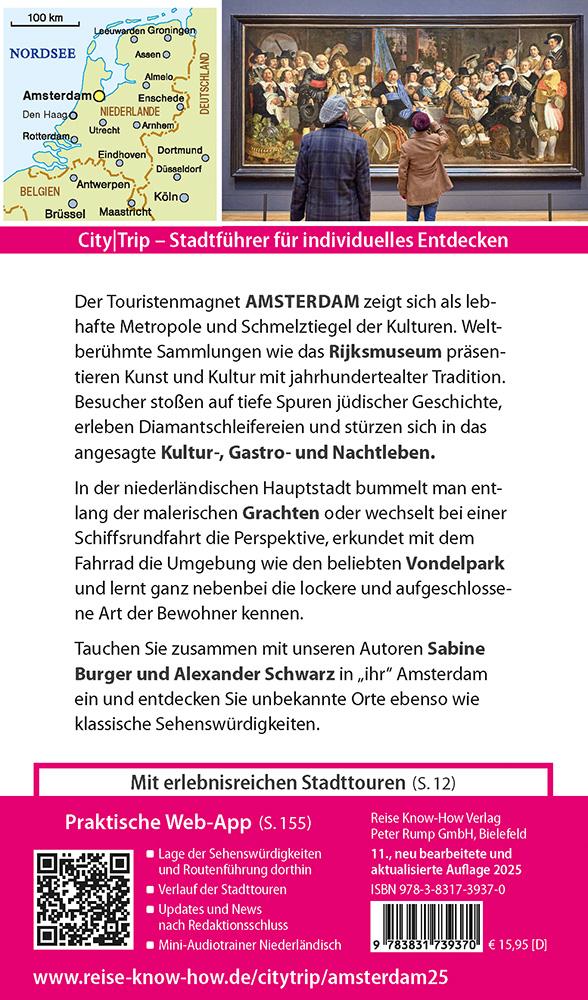 Bild: 9783831739370 | Reise Know-How CityTrip Amsterdam | Sabine Burger (u. a.) | Buch
