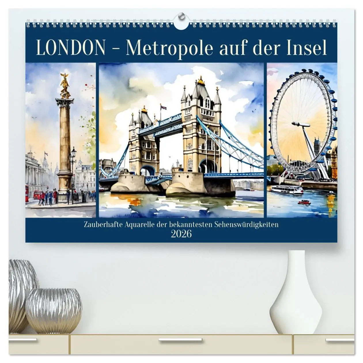 Cover: 9783457369470 | London - Metropole auf der Insel (hochwertiger Premium Wandkalender...