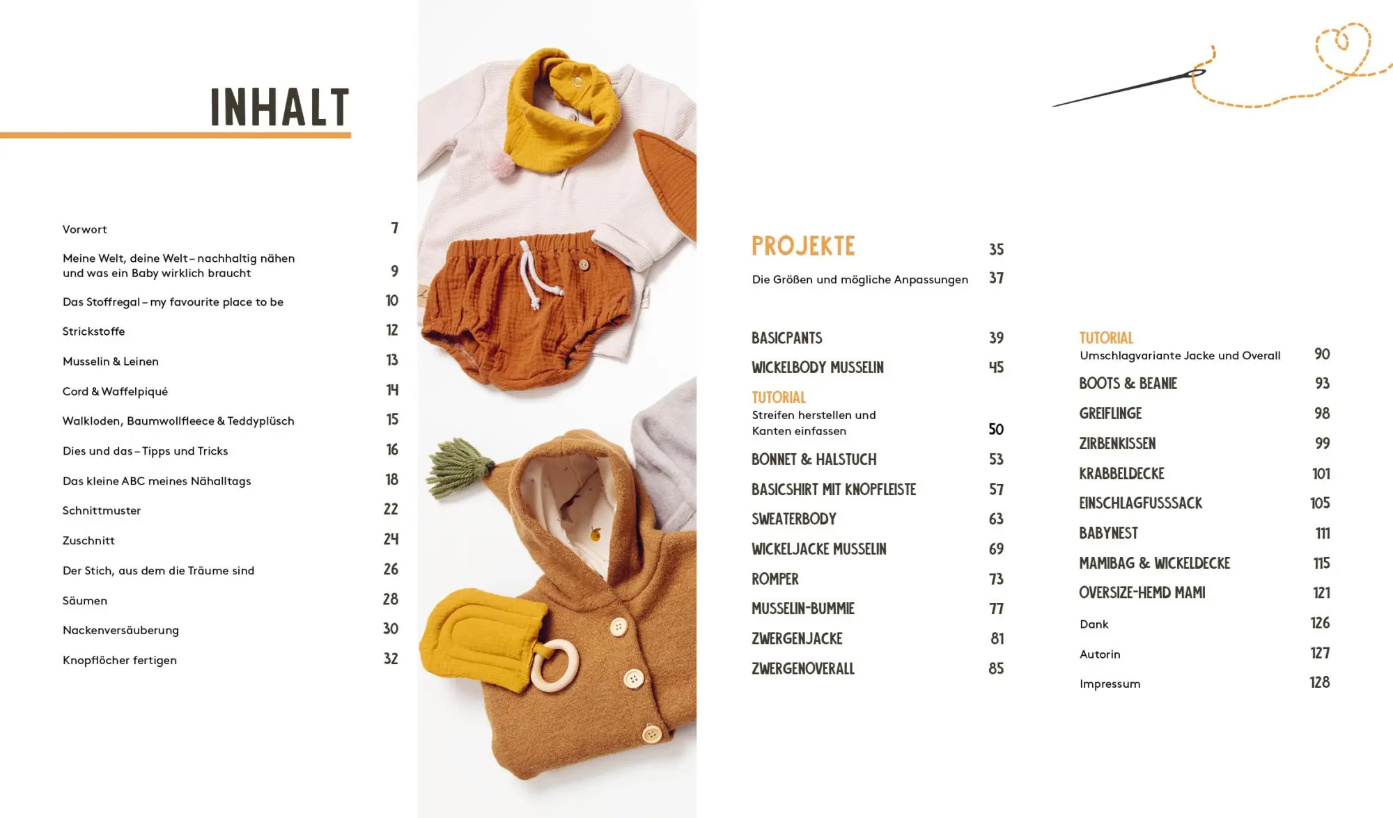Bild: 9783745909470 | Hej. Babymode - Erstausstattung im Skandi-Look nähen | JULESNaht