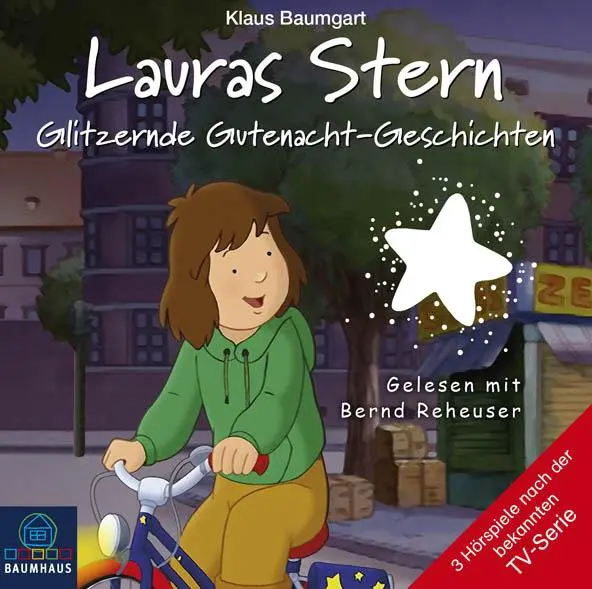 Cover: 9783785749470 | Lauras Stern-Glitzernde Gutenacht-Geschichten | Klaus Baumgart | CD