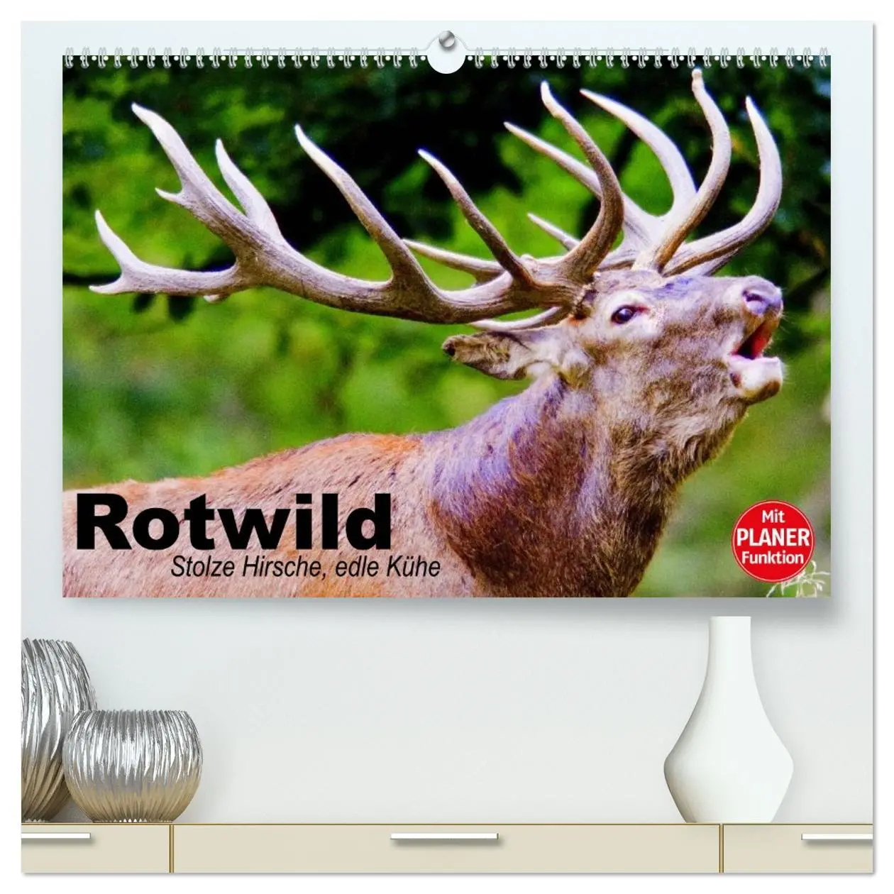 Cover: 9783457979570 | Rotwild. Edle Hirsche, stolze Kühe (hochwertiger Premium...