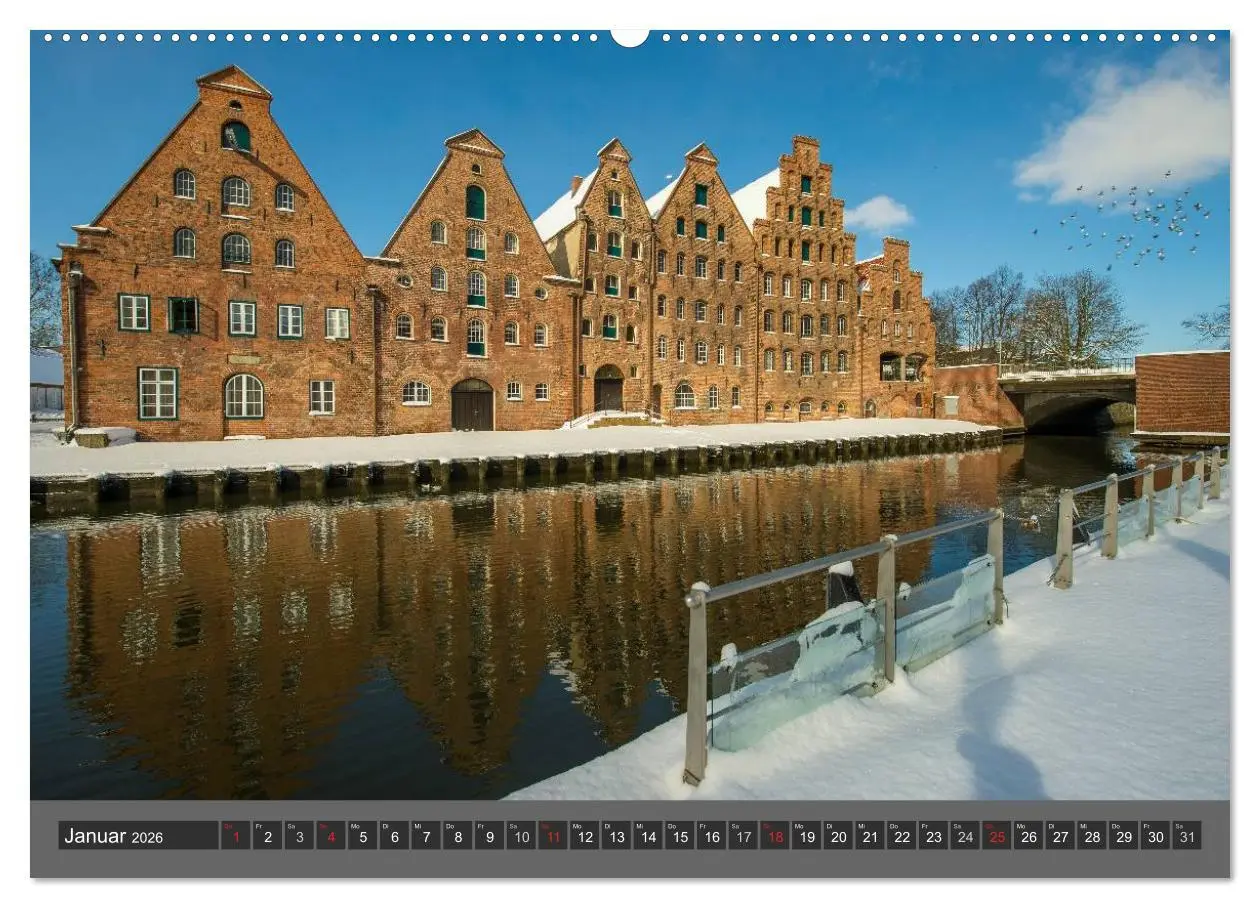 Bild: 9783516069570 | Die Hansestadt Lübeck (hochwertiger Premium Wandkalender 2026 DIN...