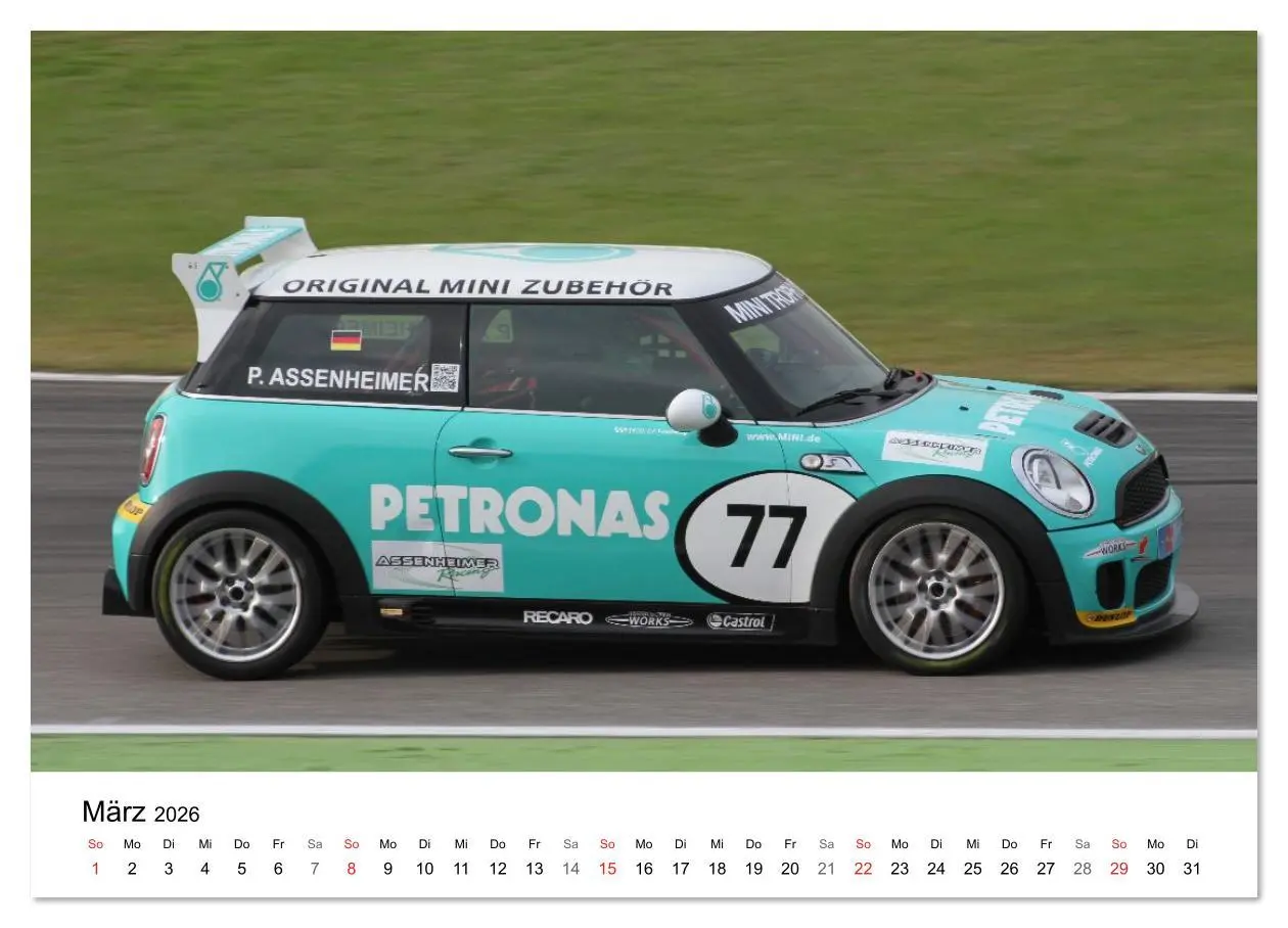 Bild: 9783516209570 | John Cooper Motorsport (hochwertiger Premium Wandkalender 2026 DIN...