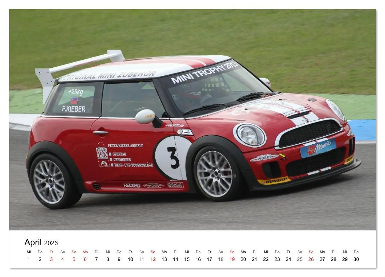 Bild: 9783516209570 | John Cooper Motorsport (hochwertiger Premium Wandkalender 2026 DIN...