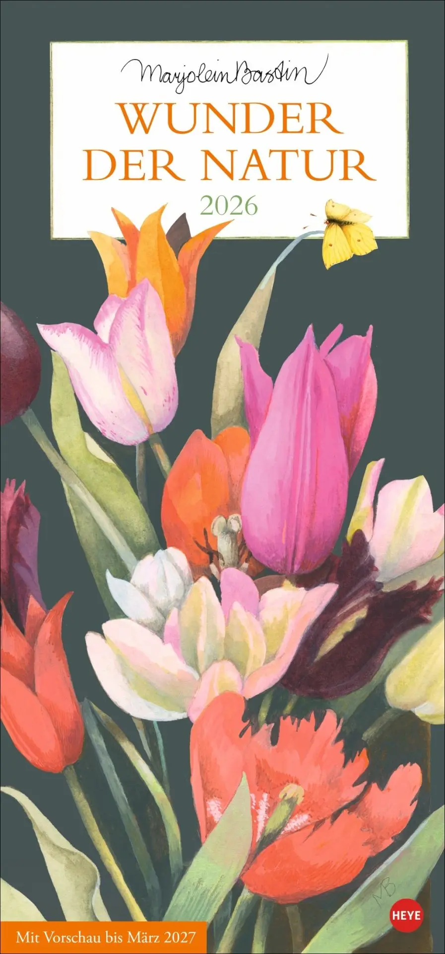 Cover: 9783756409570 | Marjolein Bastin: Wunder der Natur Kalender 2026 | Marjolein Bastin