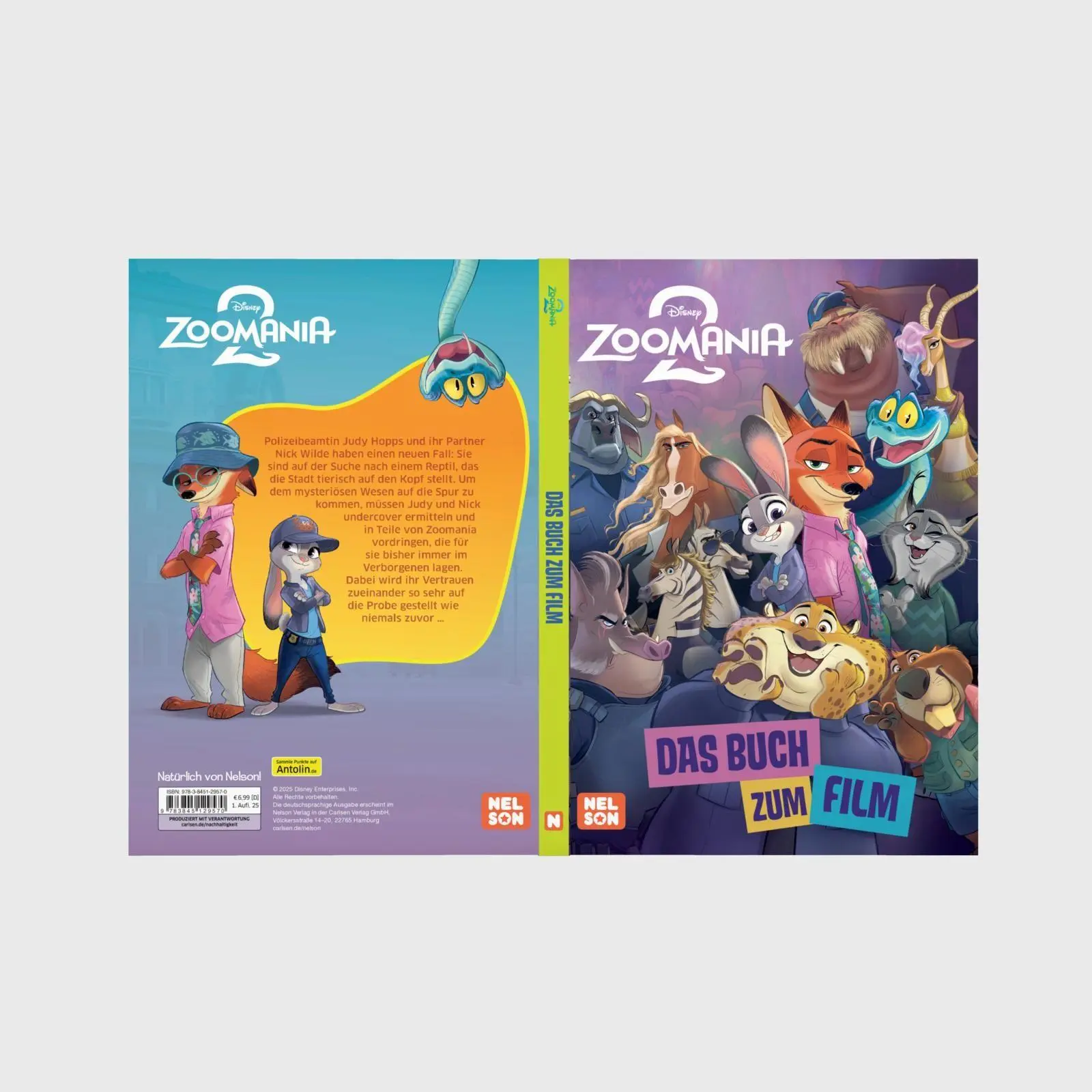 Bild: 9783845129570 | Disney Filmbuch zum Vorlesen: Zoomania 2: Das Buch zum Film | Buch