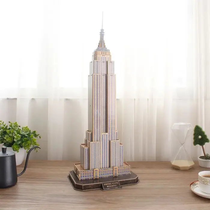 Bild: 7640409429670 | CUBICFUN - 3D Puzzle Empire State Building 66 Teile | Spiel | 660977