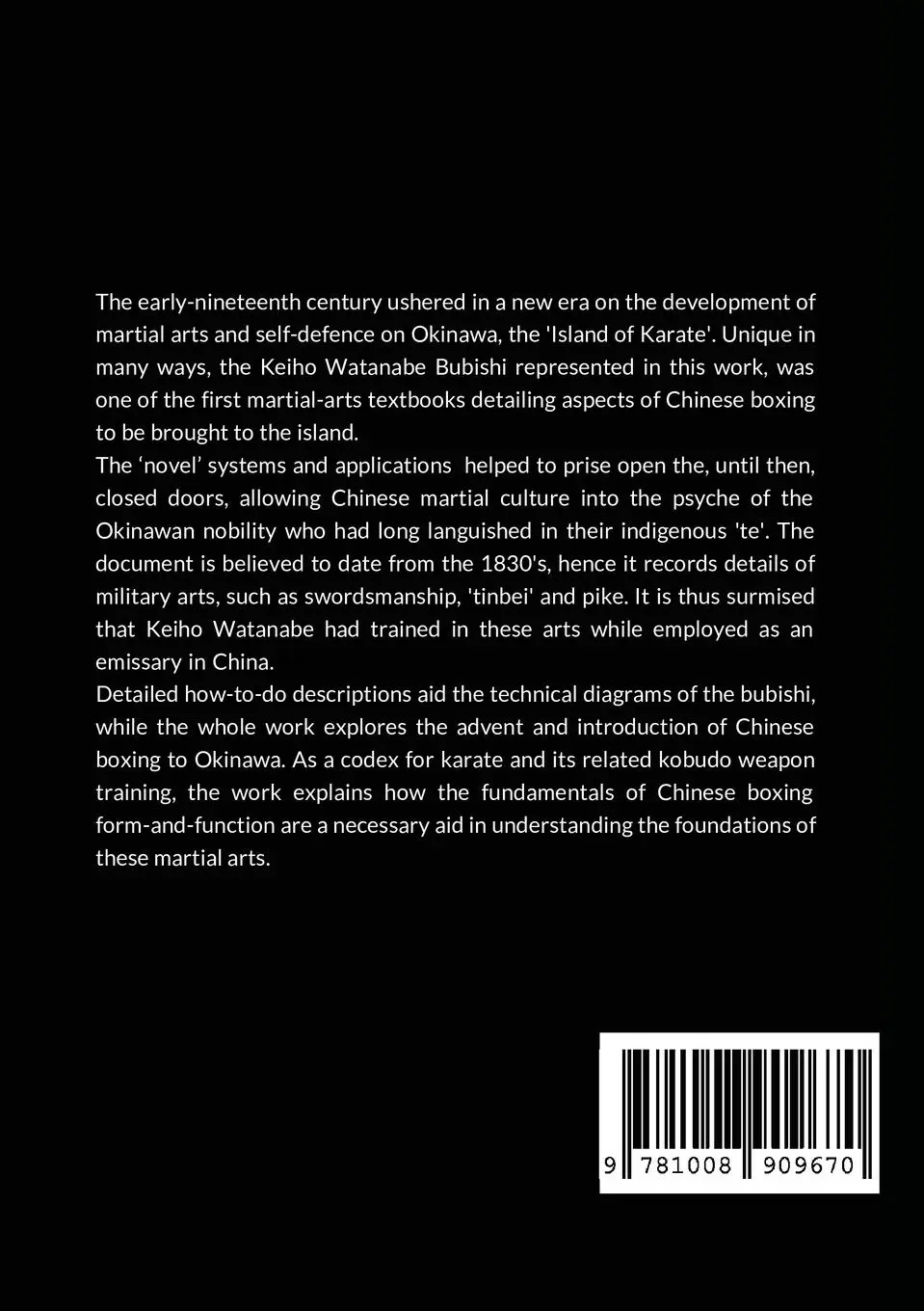 Rückseite: 9781008909670 | Bubishi | Karate &amp; Kobudo Codex | Mark Bishop | Taschenbuch | Englisch