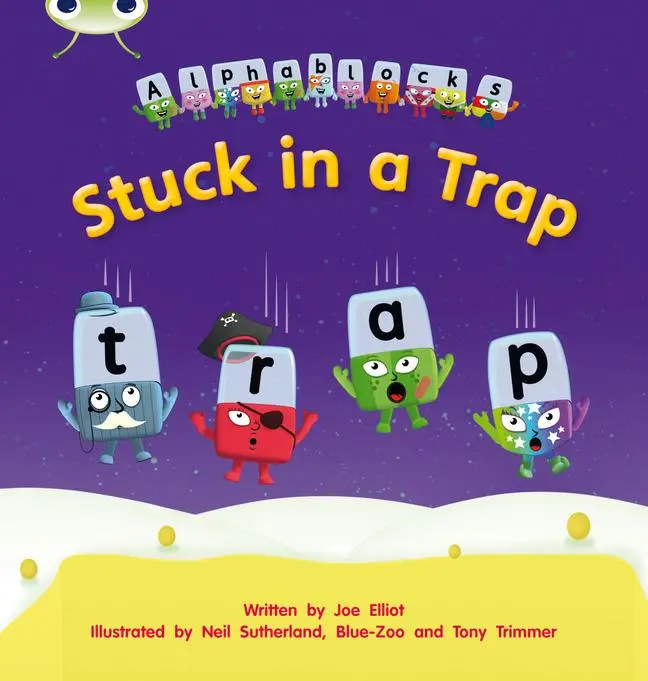 Cover: 9781408279670 | Bug Club Phonics - Phase 4 Unit 12: Stuck in a Trap | Joe Elliot