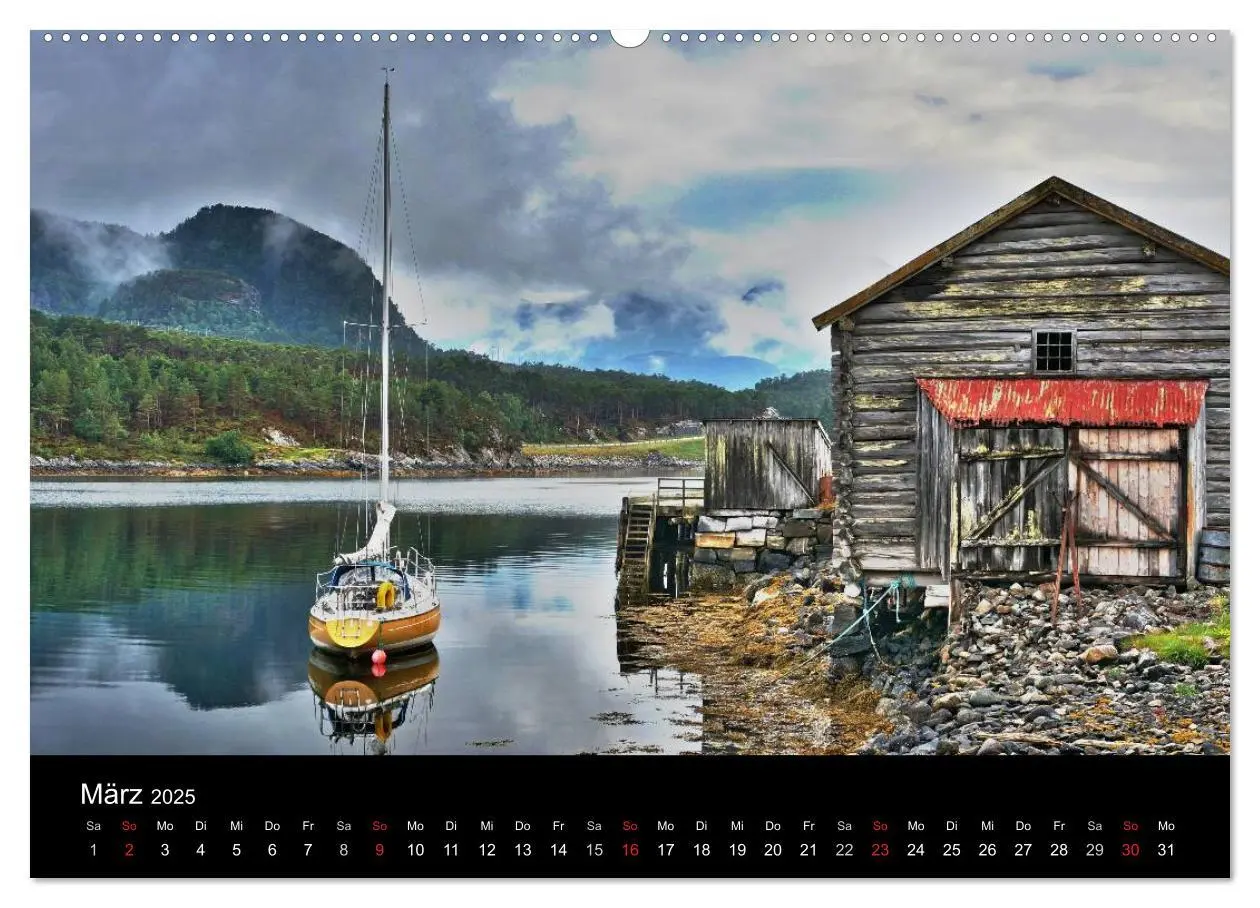 Bild: 9783435569670 | Atemberaubendes Norwegen (Wandkalender 2025 DIN A2 quer), CALVENDO...