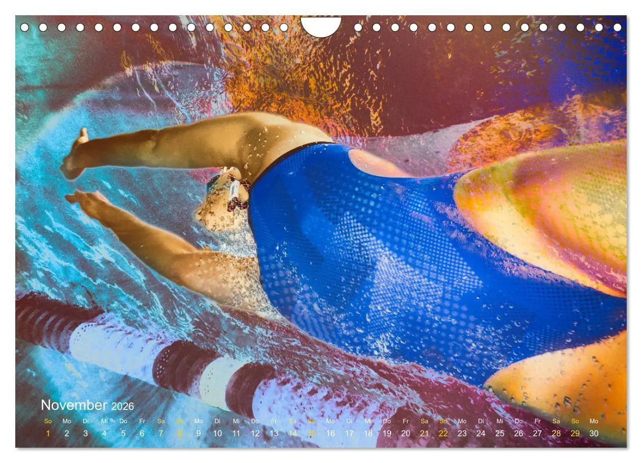 Bild: 9783457279670 | FREUBAD (Wandkalender 2026 DIN A4 quer), CALVENDO Monatskalender