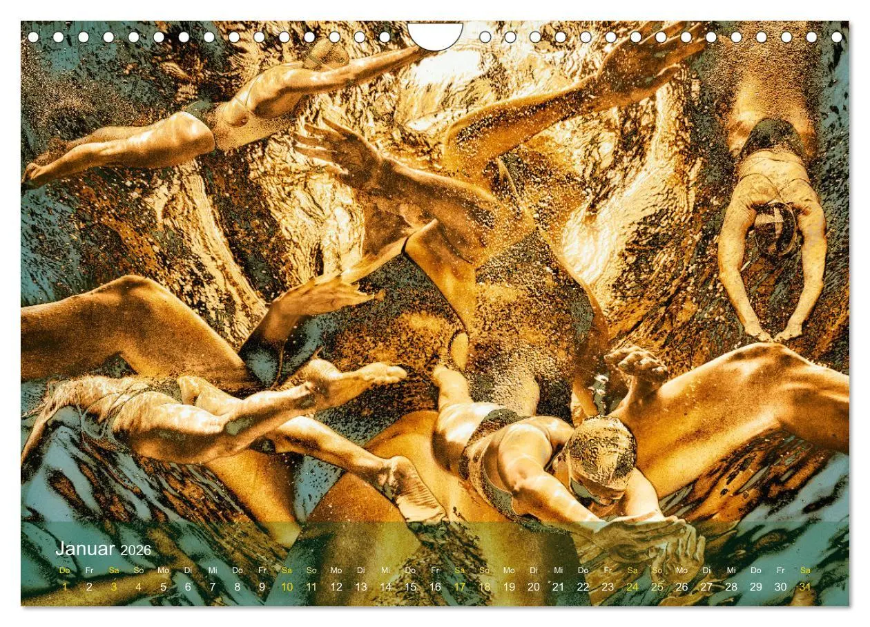 Bild: 9783457279670 | FREUBAD (Wandkalender 2026 DIN A4 quer), CALVENDO Monatskalender